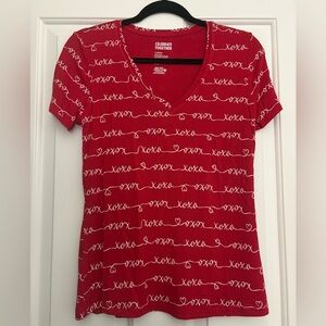 EUC Red  Xoxo Women's Top Size XS